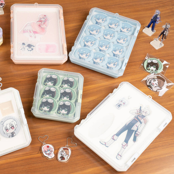 収納ケースクッション付きコレクションケース浅型230A推し活