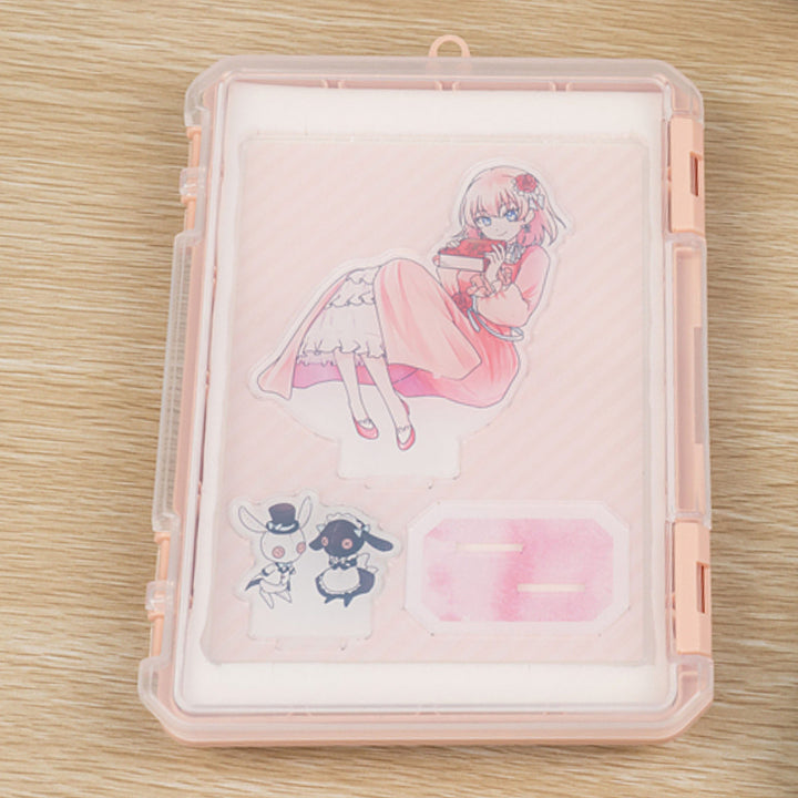 収納ケースクッション付きコレクションケース浅型230A推し活