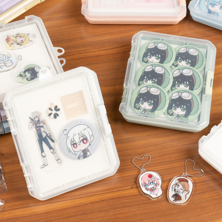 収納ケースクッション付きコレクションケース浅型155A推し活