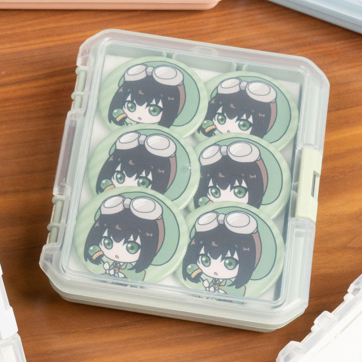 収納ケースクッション付きコレクションケース浅型155A推し活