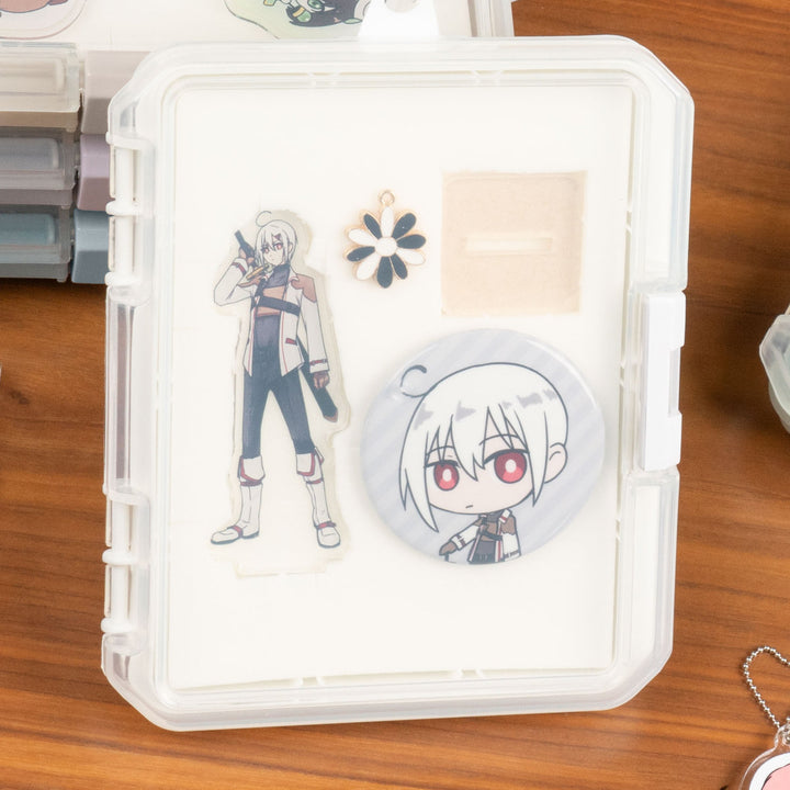 収納ケースクッション付きコレクションケース浅型155A推し活