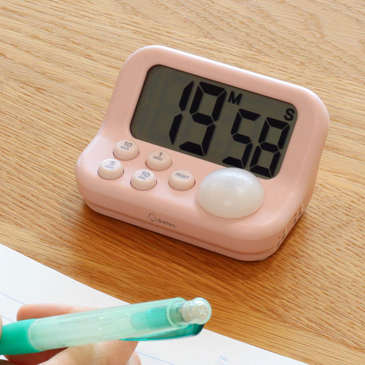 学習タイマーラーニングタイマーS画面角度45度音量調節可能ドリテック