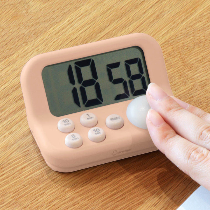 学習タイマーラーニングタイマーS画面角度45度音量調節可能ドリテック