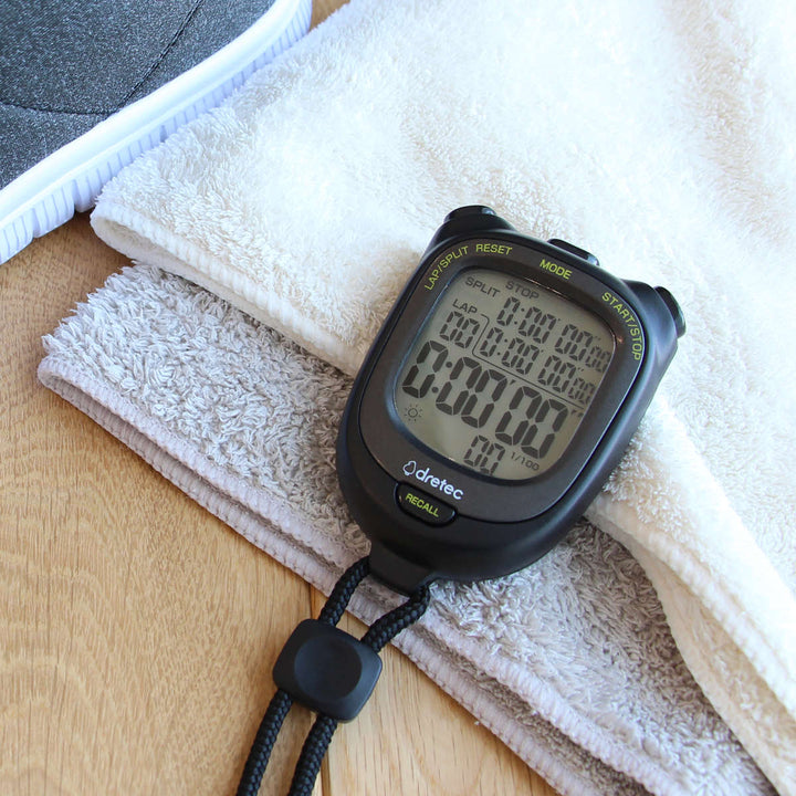 ストップウォッチスピールL防水バックライト