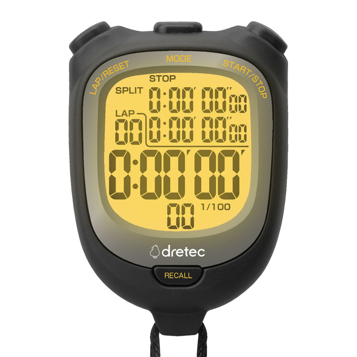 ストップウォッチスピールL防水バックライト