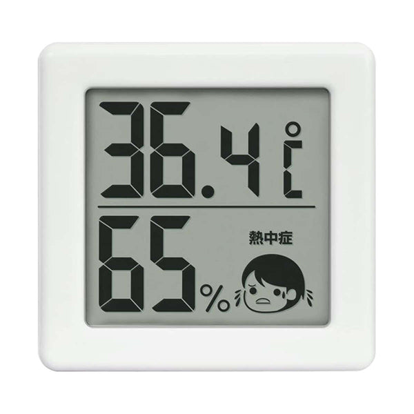 温湿度計小さいデジタル温湿度計コンパクト熱中症対策ドリテック