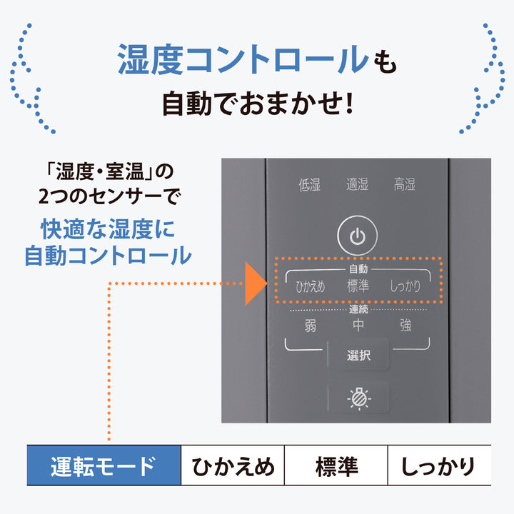 象印加湿器スチーム式4L広口容器フィルター不要