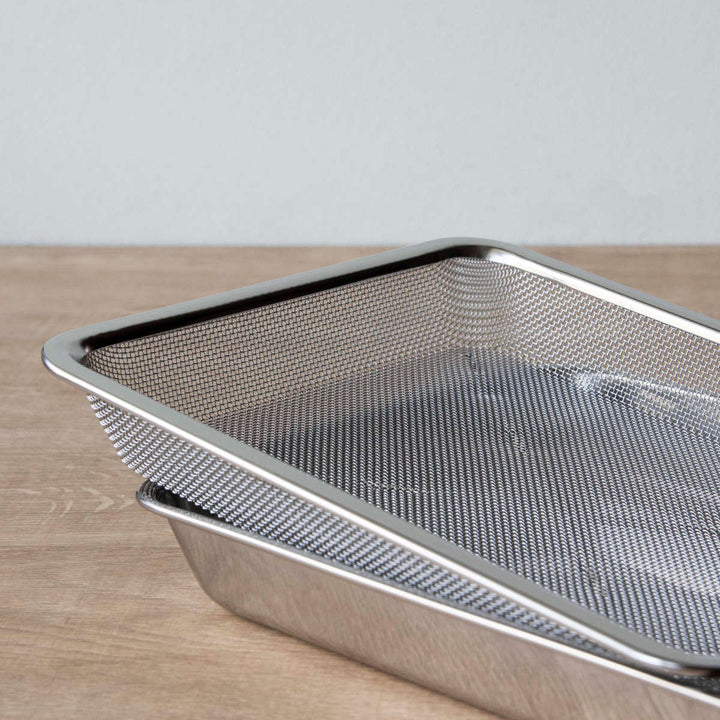 工房アイザワザル角ザル足付15枚取