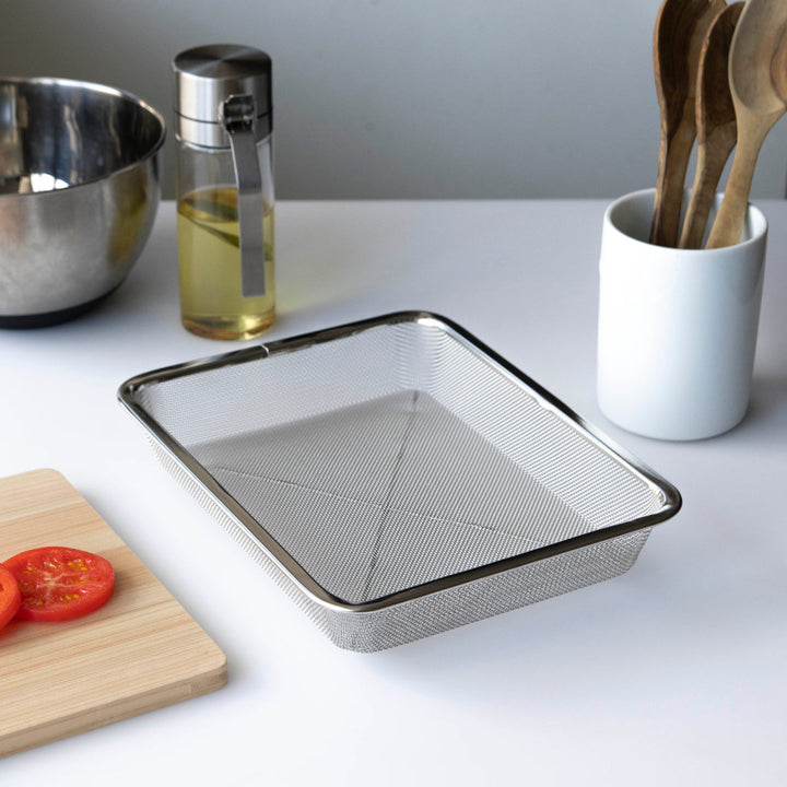 工房アイザワザル角ザル足付15枚取