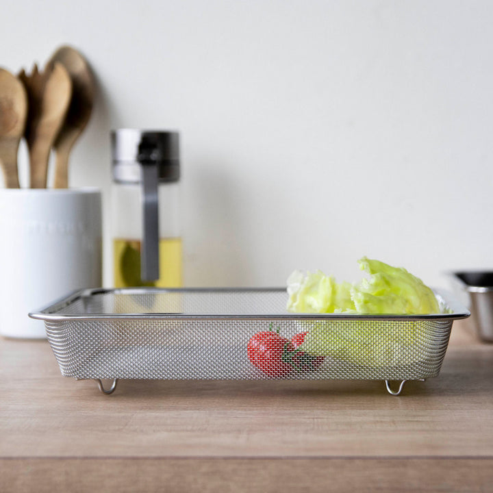 工房アイザワザル角ザル足付15枚取