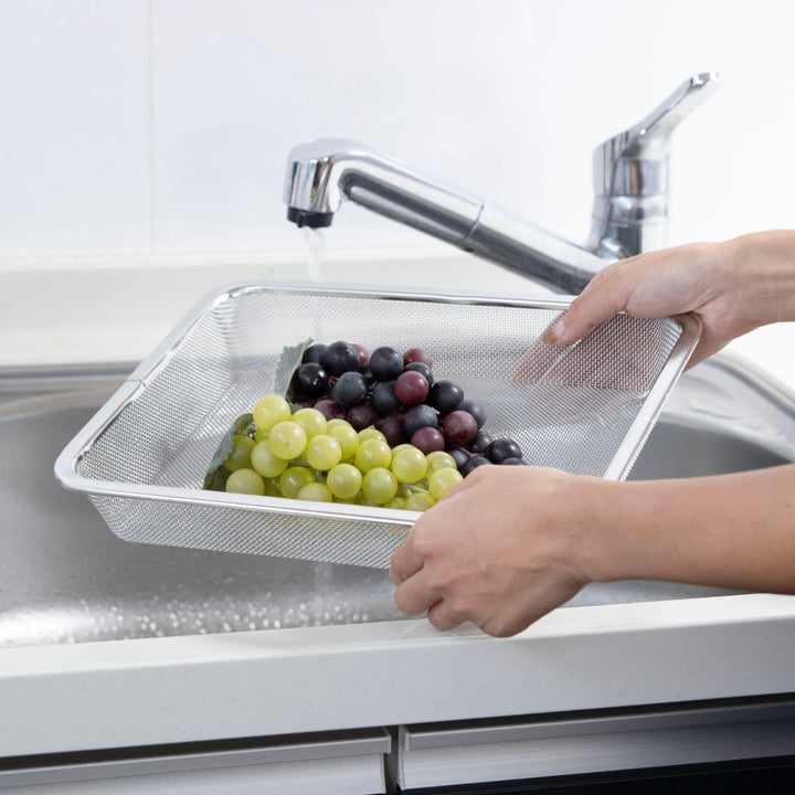 工房アイザワザル角ザル足付15枚取