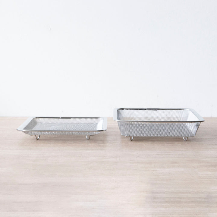 工房アイザワザル角ザル足付18枚取