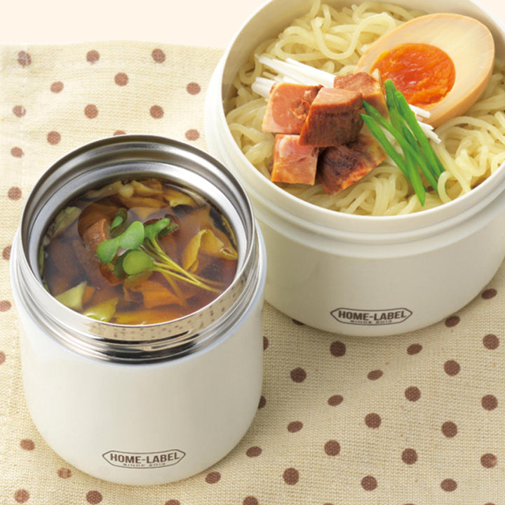 弁当箱ホームレーベル麺の弁当箱＆つゆポット860ml