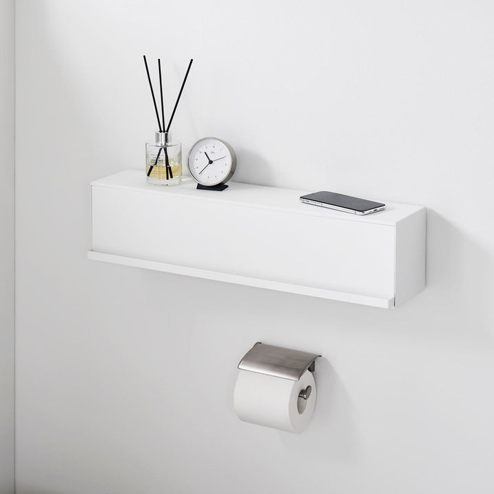 山崎実業towerウォール隠せるトイレ壁収納タワー石こうボード壁対応タワー