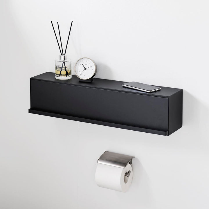 山崎実業towerウォール隠せるトイレ壁収納タワー石こうボード壁対応タワー