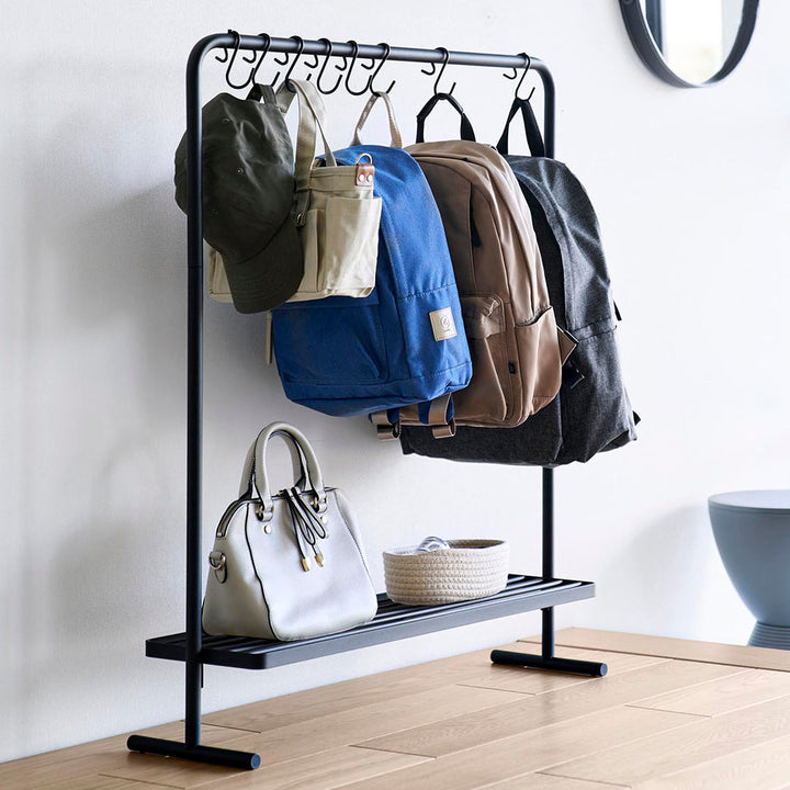 山崎実業towerバッグ収納ラックタワー