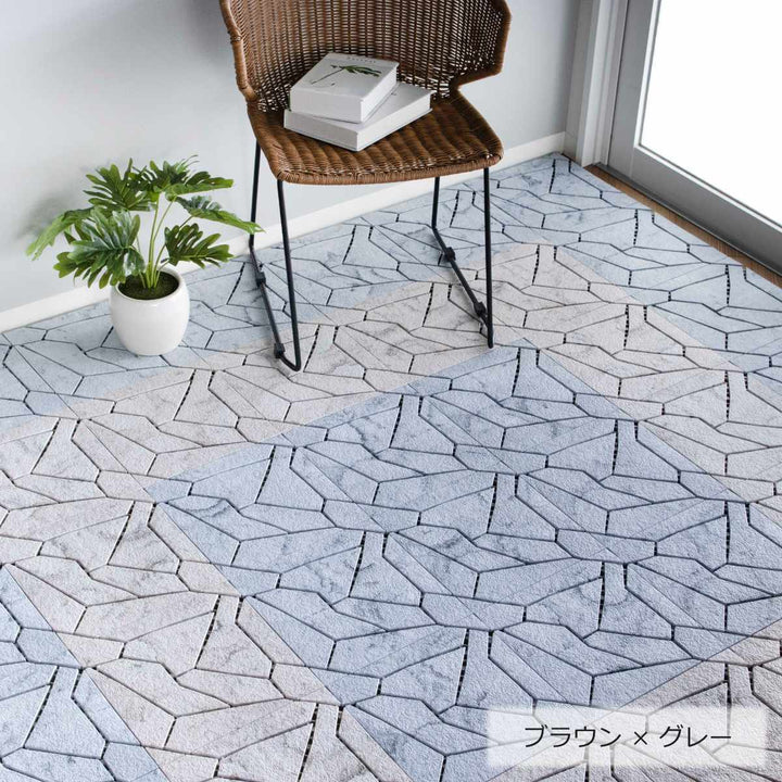 ジョイントタイルシステムストーン大理石風