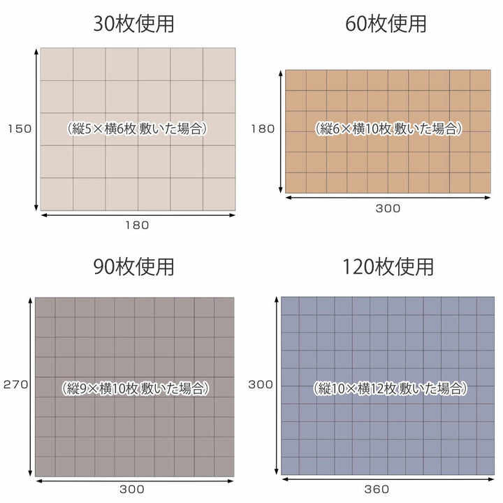 ジョイントタイルシステムストーン大理石風