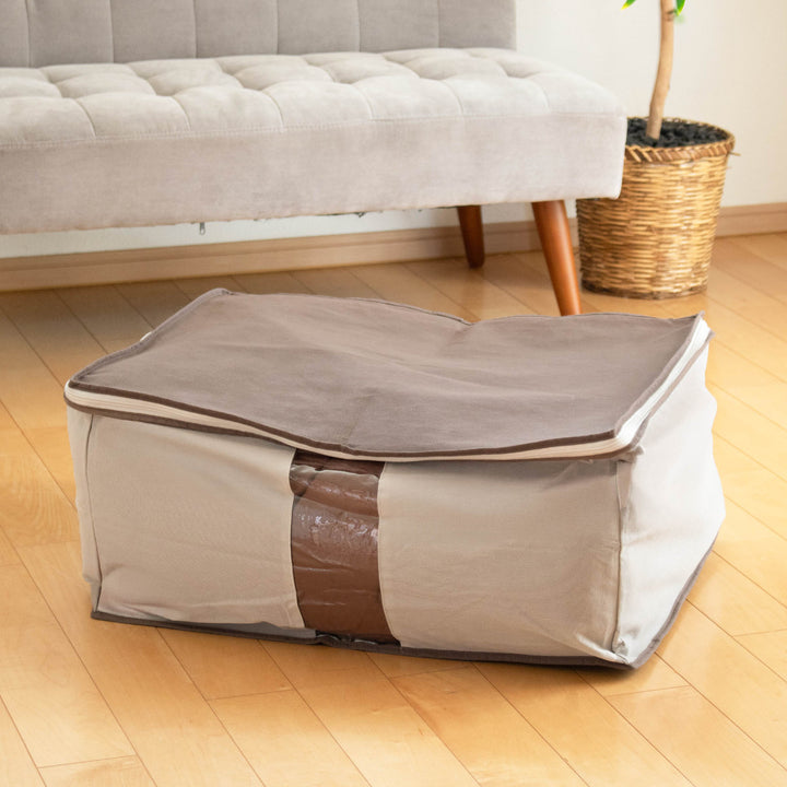 収納袋Snimuクローゼット収納ケース羽毛布団Dダブル