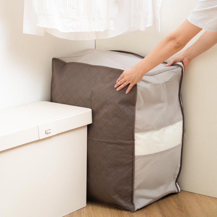 収納袋Snimuクローゼット収納ケース羽毛布団Dダブル