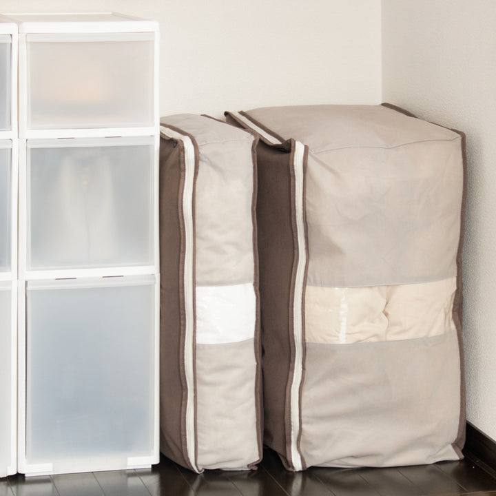 収納袋Snimuクローゼット収納ケース羽毛布団Dダブル