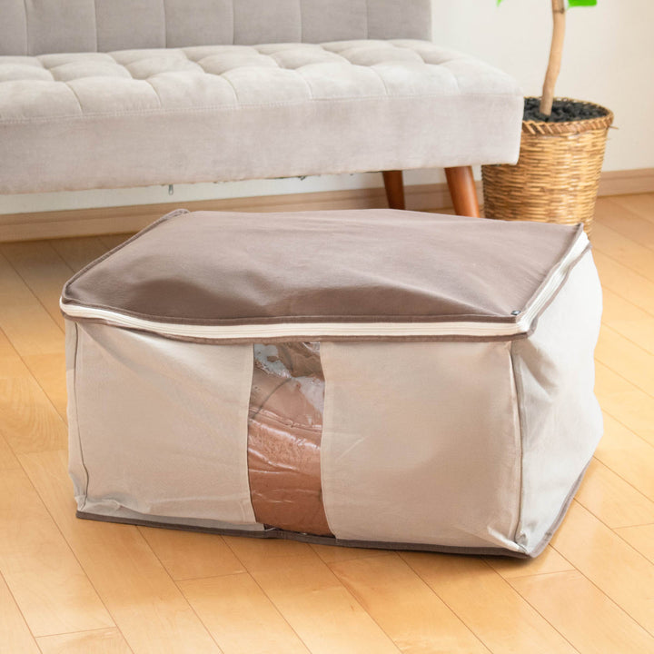 収納袋Snimuクローゼット収納ケース羽毛布団Dダブル