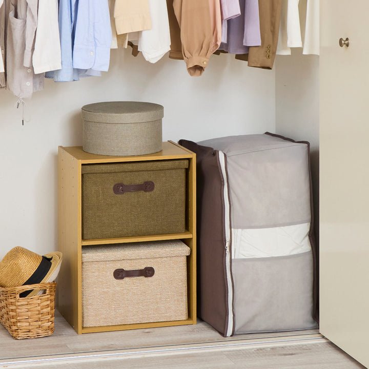 収納袋Snimuクローゼット収納ケース羽毛布団Dダブル