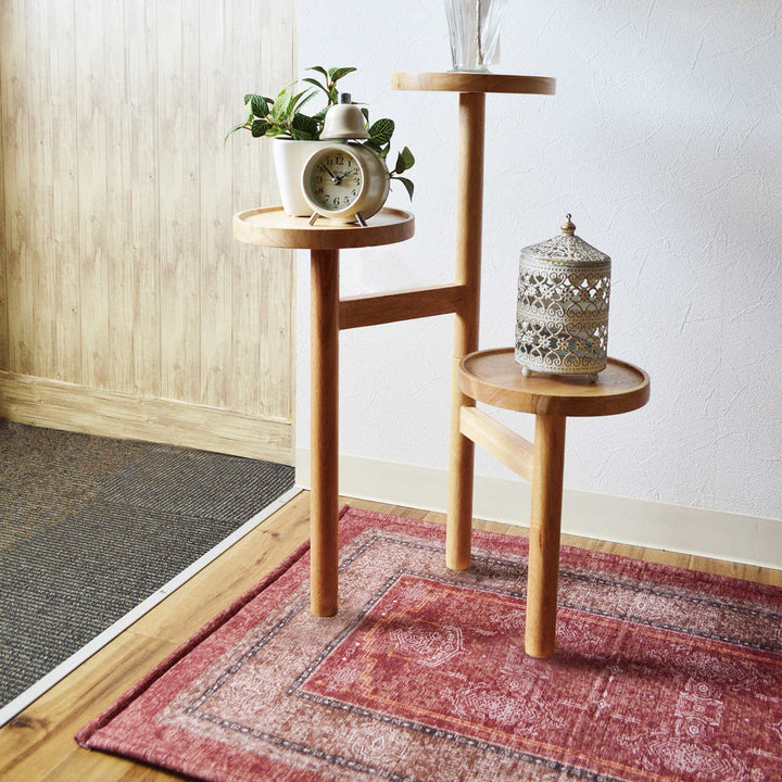 玄関マット50×80cmエルヴァンインテリアマット室内すべり止め付き