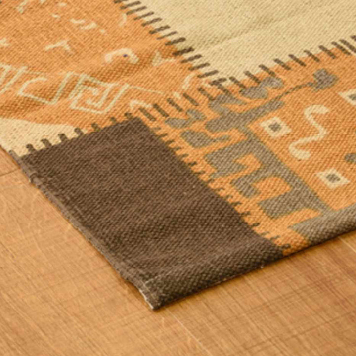 玄関マット室内パッチワークミニマット45×75