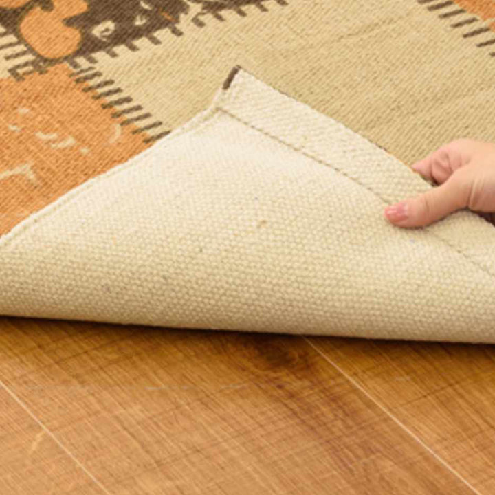 玄関マット室内パッチワークミニマット45×75