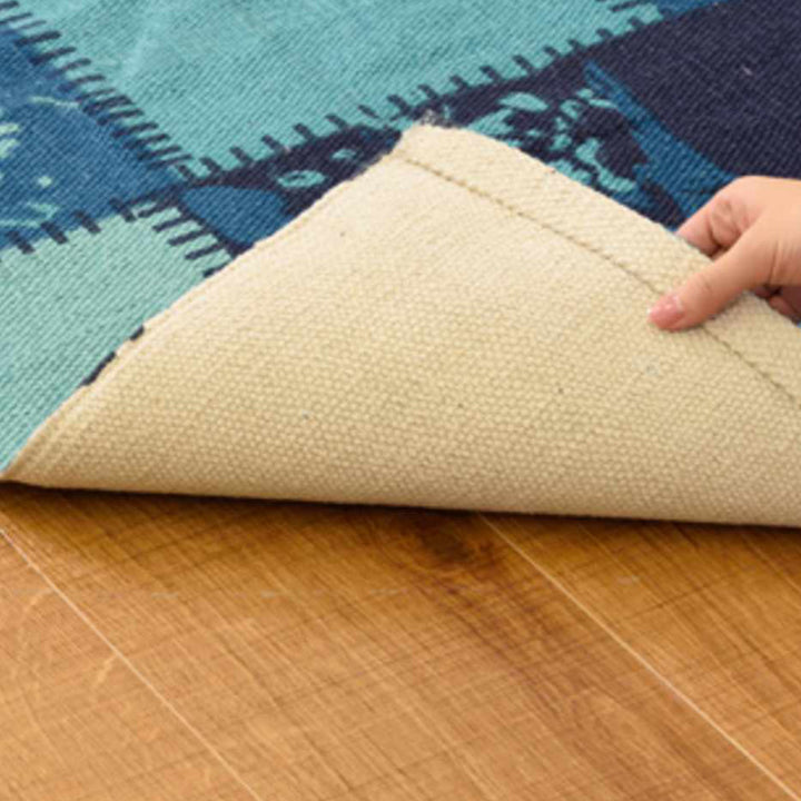 玄関マット室内パッチワークミニマット45×75