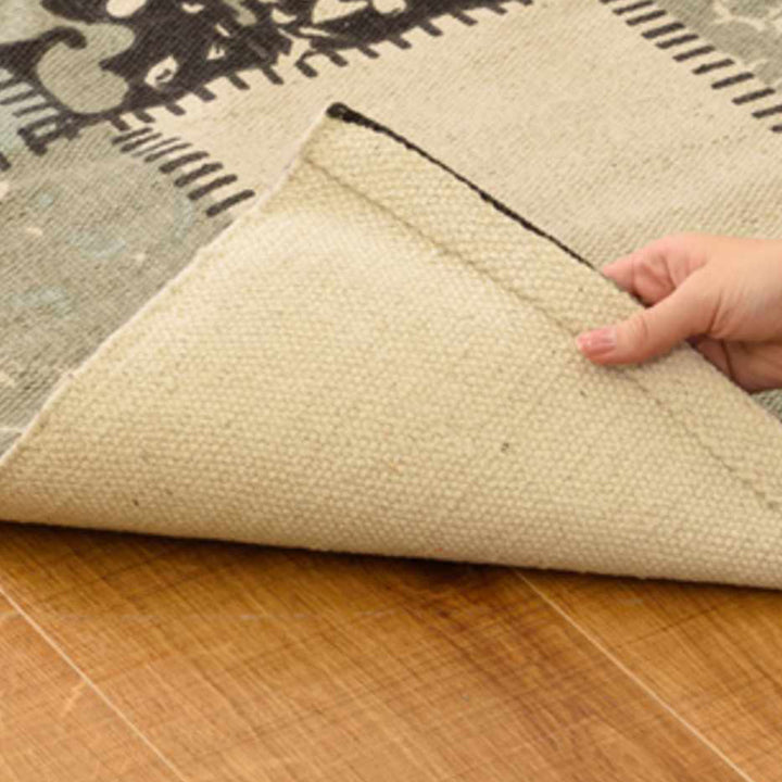 玄関マット室内パッチワークミニマット45×75