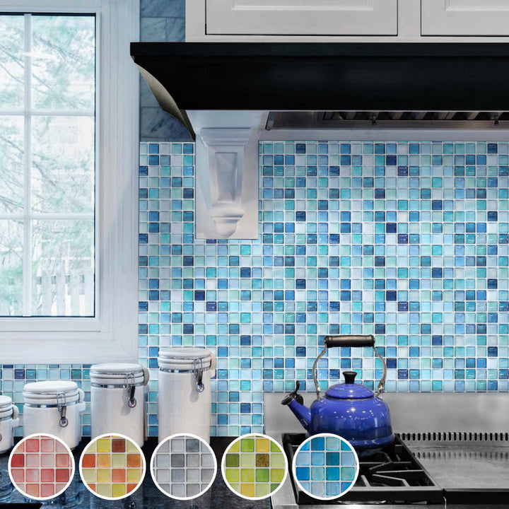 モザイクタイルシール37.6×13.4cm