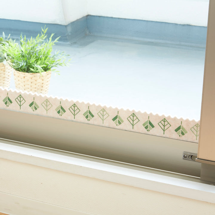 結露吸水テープ極厚グリーンリーフ幅6×長さ180cm