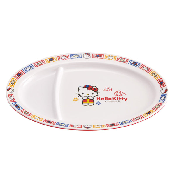 メラミンギョーザ皿ハローキティ