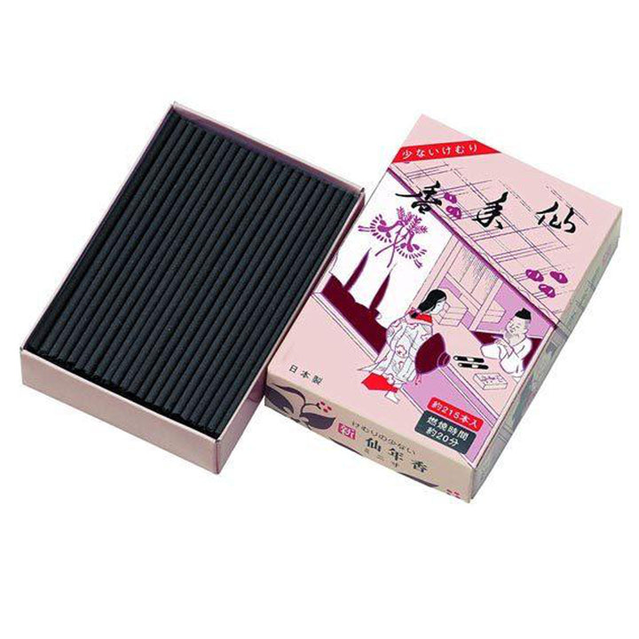 お線香けむりの少ないお線香新仙年香ミニ寸バラ詰