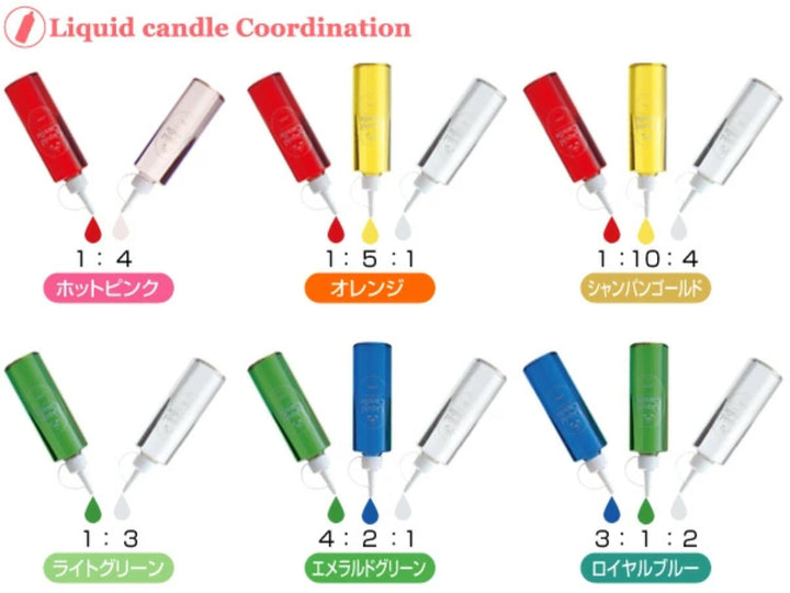 リキッドキャンドル250ccキャンドル液体カラー