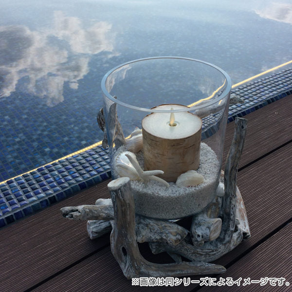 キャンドルLEDLUMINARAルミナラバーチピラー3.5×6インチゆらぎ