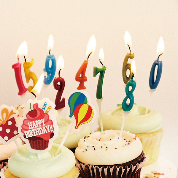 ナンバーキャンドルミニろうそく数字