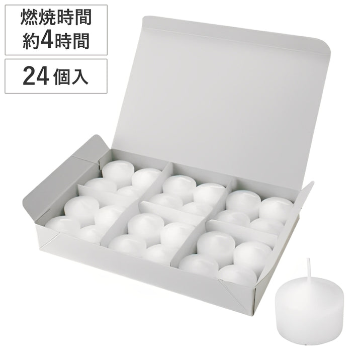 キャンドルリフィルボーティブ4H24個入