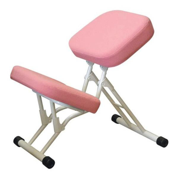 学習チェア14段階ギア調整セブンポーズチェアワークチェアホワイトフレーム