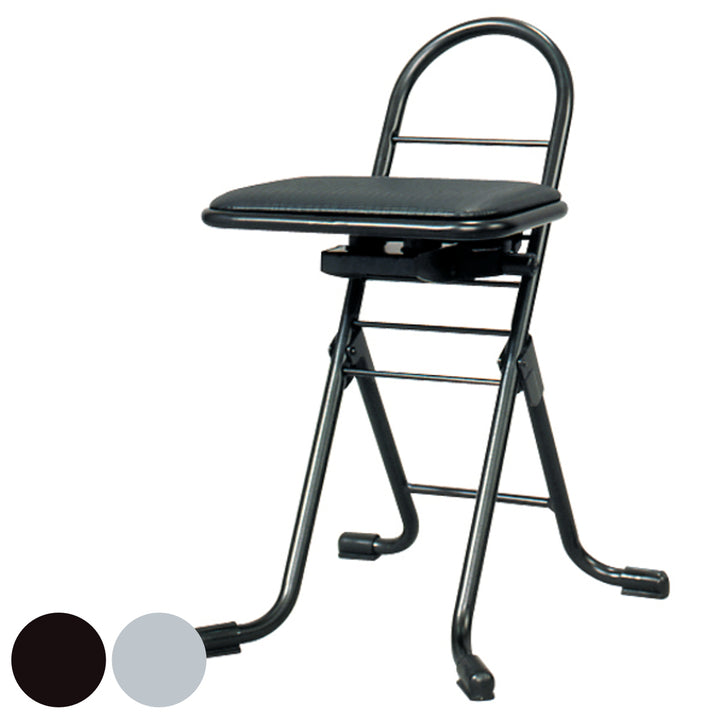 作業椅子座面スイングタイプ高さ調節6段階調節プロワークチェアミニ