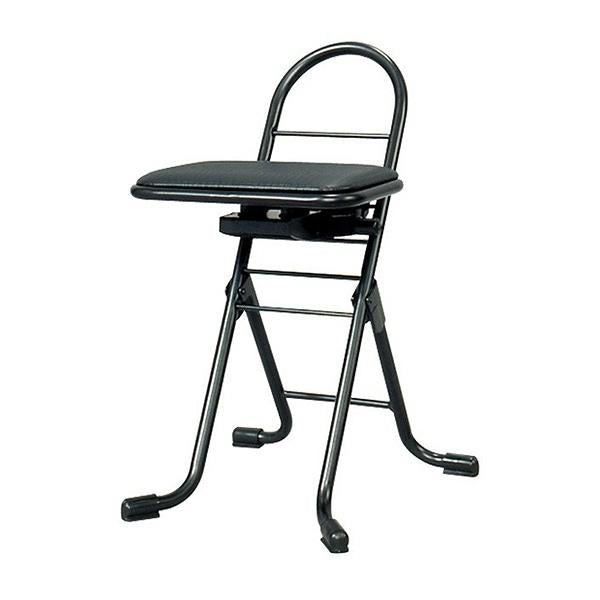 作業椅子座面スイングタイプ高さ調節6段階調節プロワークチェアミニ