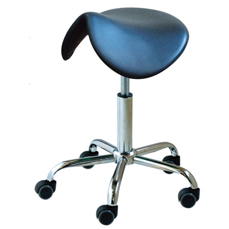 サドルスツール座面高51～64cmキャスター付きブランチクッションスツール日本製