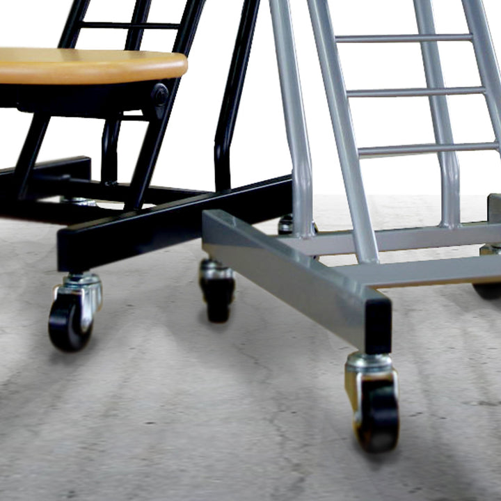 作業椅子キャスター付き高さ調節6段階調節ムーブスマートクッション座面タイプ