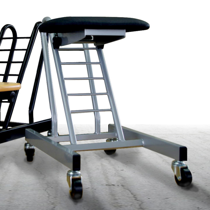 作業椅子キャスター付き高さ調節6段階調節ムーブスマートクッション座面タイプ