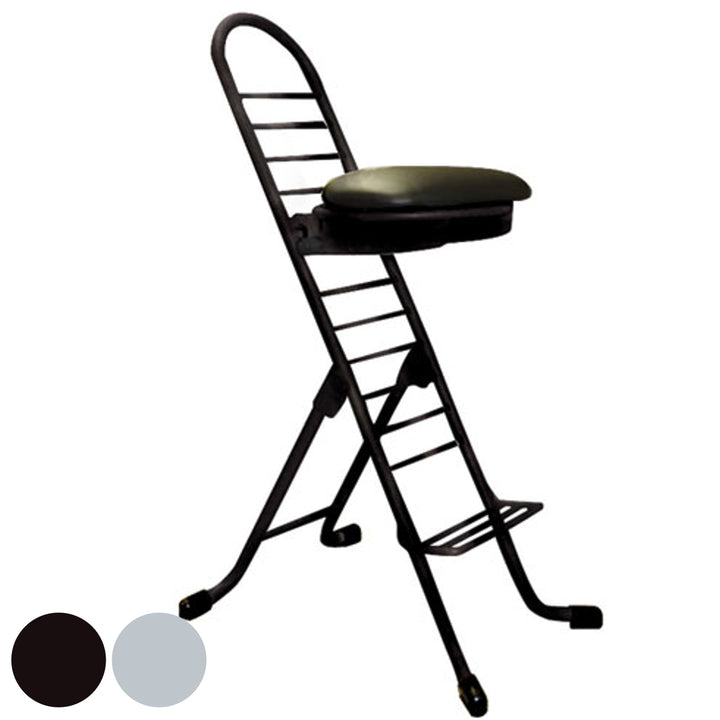 作業椅子座面回転タイプ高さ調節12段階調節プロワークチェアラウンド