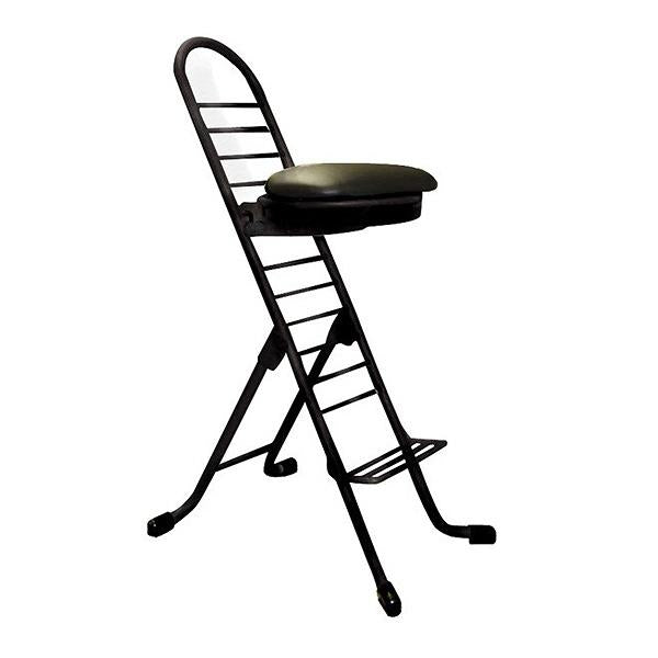 作業椅子座面回転タイプ高さ調節12段階調節プロワークチェアラウンド