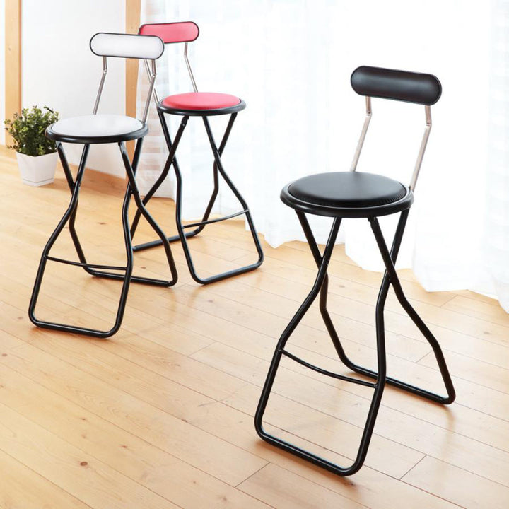 折りたたみ椅子座面高60cmキャプテンチェアハイタイプ