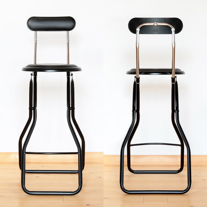 折りたたみ椅子座面高60cmキャプテンチェアハイタイプ